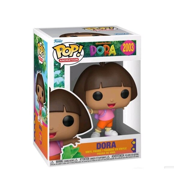 Funko Dora the Explorer - Boots Dora Swiper Pop! Vinyl Figure 3 SET + Protectors - Picture 3 of 13